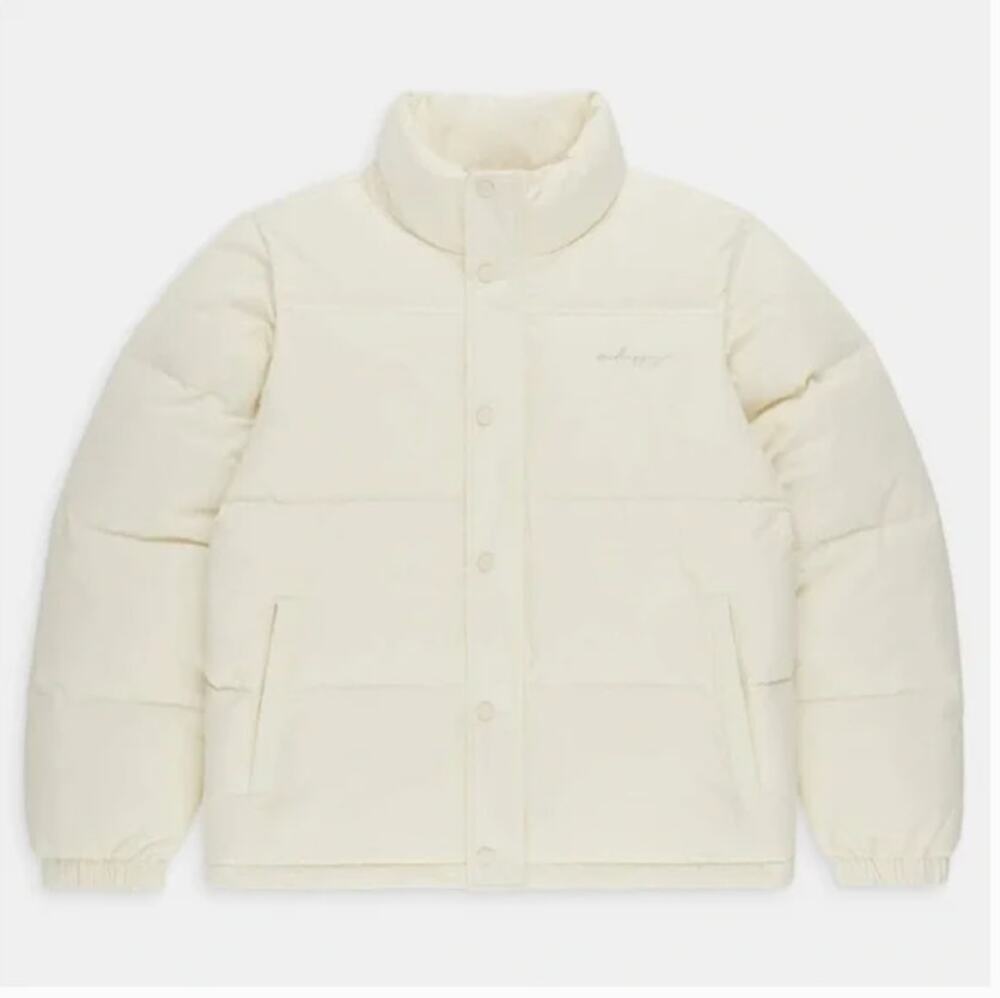 Madhappy Cozy Puffer Jacket Pristine White Size Medium NWT